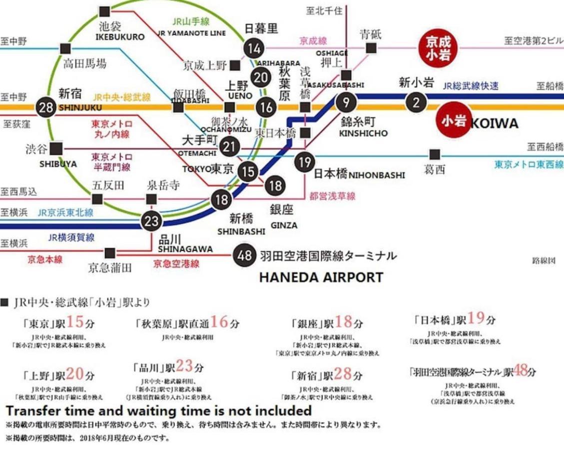 一棟貸切宿, Harmonia東京小岩 6名max,Wifi有,秋葉原16分新宿33分,ディズニー電車48分, 駐車場ありません 東京都 エクステリア 写真